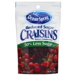 Nho Sấy Khô Ocean Spray Craisins 50% Less Sugar 150 g | Thực phẩm - Tiêu dùng