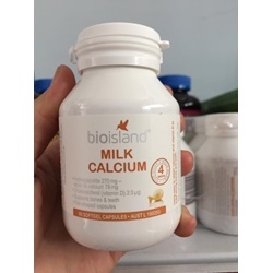 Milk calcium Bio island, 90 viên | Thuốc bổ