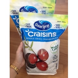 Nam việt quất sấy khô Ocean Spray CRAISINS Dries Cranberries Original | sữa và thực phẩm ăn dặm cho bé 