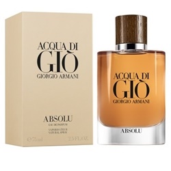 Nước hoa nam Acqua Di Gio Absolu Giorgio Armani edp 75ml      | Nước hoa nam giới
