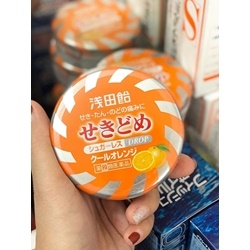 kẹo ngậm trị viêm họng Asada Suzuki Solid Cool S Nhật Bản vị cam  | Sức khỏe -Làm đẹp