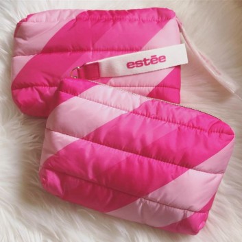 Túi Estee Lauder màu hồng xinh xắn | Túi, xách, vali, cặp, balo