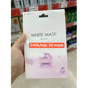 Hàng order-Mặt nạ White Mask hộp 30 miếng | Da mặt