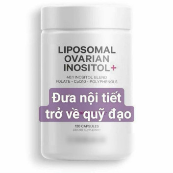 Viên uống nội tiết tố nữ Liposoman Ovarian Inositol 120 viên | Các loại khác