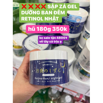 Kem dưỡng ẩm  Retinol run night gel | Da mặt