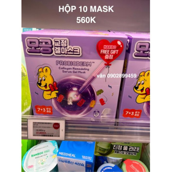 BOH Probioderm Collagen remodeling serum gel mask hộp 10 miếng | Da mặt