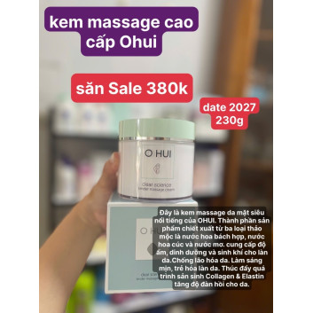 Kem massage Ohui 230g | Da mặt