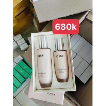 Bộ Nước hoa hồng Ohui Miracle Moisture Skin Softener Fresh | Da mặt