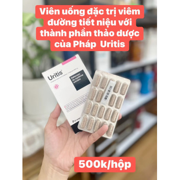 Viên uống thảo dược Pháp đặc trị viêm đường tiết niệu Uritis | Các loại khác