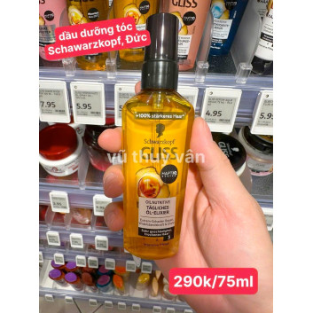 Dầu dưỡng tóc Schwarzkopf Gliss Tagliches 75ml | Tóc