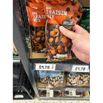 Nho khô mix 3 loại nho hảo hạng Nho Jumbo Flame, Golden và Thompson 200g