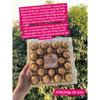 Chocolate Ferrero Rocher 30 viên                   