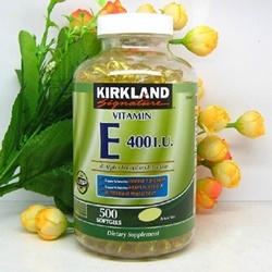 Vitamin E 400 IU 500 viên Kirkland