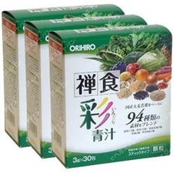 Bột rau xanh Ạojiru của Orihio