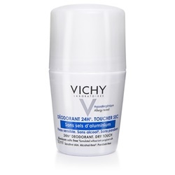 Lăn khử mùi Vichy Deodorant 24h Toucher SEC 50ml                    