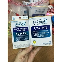 Men tiêu hoá Heath Aid Bifina Nhật Bản - Hỗ Trợ Hệ Tiêu Hóa Khỏe hộp 20 gói 