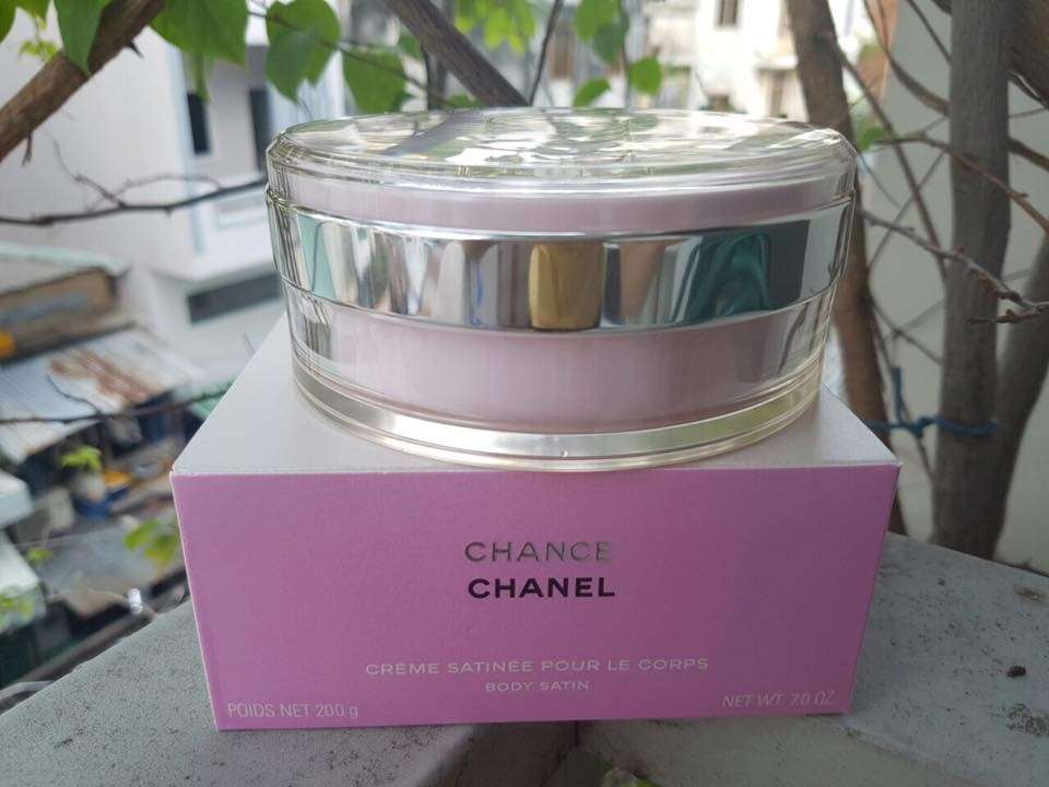 Kem dưỡng thể hương nước hoa Chanel Chance Body Satin Creame 200ml
