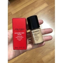 Kem nền Shiseido synchro skin glow , chai 10ml  