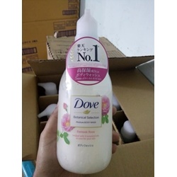 Sữa tắm với dầu hưu cơ Dove 