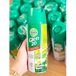 Xịt diệt khuẩn và virut Dettol Glen 20 Spray Disinfectant 
