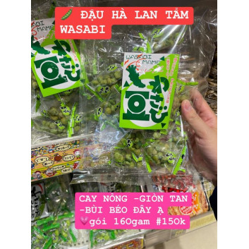 Đậu Hà Lan tẩm wasabi gói 160 gam