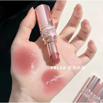 YSL Loveshine Candy Glow 5B tone đỏ đất 