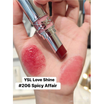 Son YSL Loveshine Lip Oil Stick 206 Spicy Affair