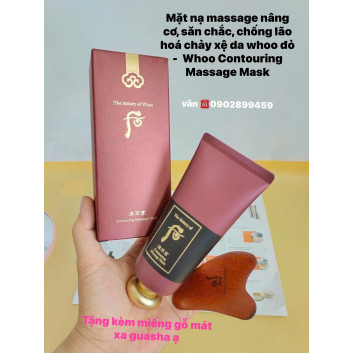 Mặt nạ massage nâng cơ, săn chắc, chống lão hoá chảy xệ da whoo đỏ -  Whoo Contouring Massage Mask