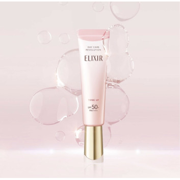 Kem chống nắng Elixir Day Care Revolution Tone Up spf5O+/PA++++ 35g