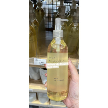 Dầu tẩy trang dòng dưỡng ẩm mới Muji Mild oil cleansing