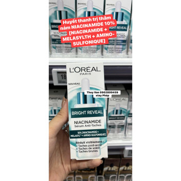 Huyết thanh trị thâm nám L'oreal Bright Reveal Niacinamide 30ml