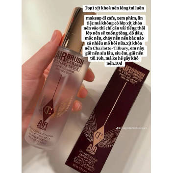 Xịt Khóa Nền Charlotte Tilbury Airbrush Flawless Setting Spray 100ml