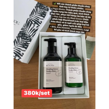 Bộ gội xả Beyond Healing Force Scalp Clinic