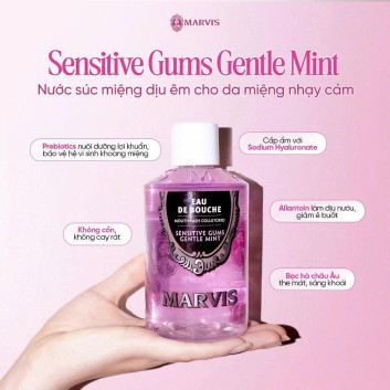Nước súc miệng Marvis 120ml
