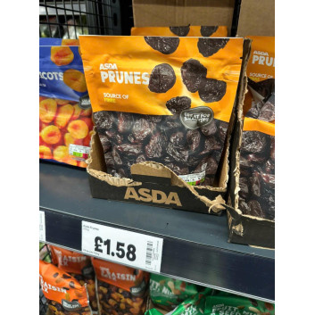 Mận sấy khô ASDA Prunes 200g