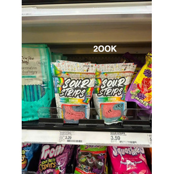 Kẹo dẻo Sour Strips