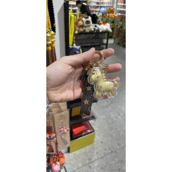 Móc khoá, túi xách hình chú ngựa vàng xinh xắn