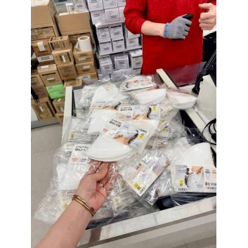 Set 2 khăn Mặt nạ chườm nóng Daiso