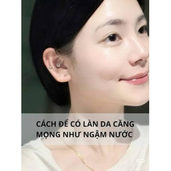 Mặt Nạ Dưỡng Ẩm - chống lão hóa Sakura Ururi Facial Mask 35 miếng