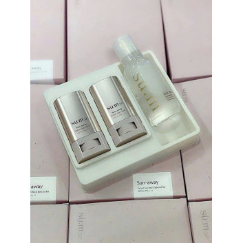 Set thanh lăn chống nắng Sum37 Sun Away Velvet Sun Stick SPF 50+PA++++