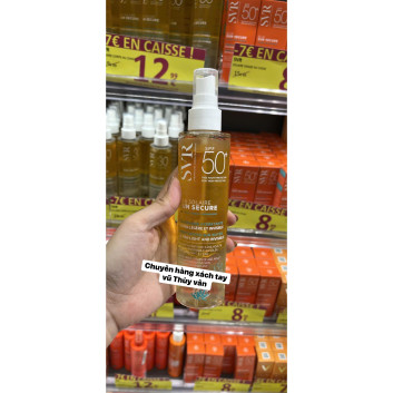 Xịt chống nắng SVR Eau Solaire Sun Secure SPF50+ 200ml | Body