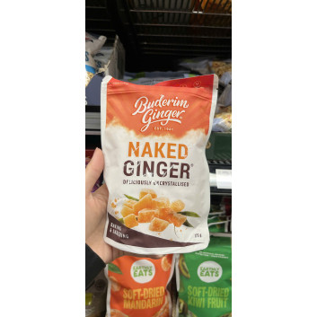 Buderim Naked Ginger 175g | Các loại bánh kẹo, socola