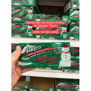 Socola bạc hà Andes | Các loại bánh kẹo, socola