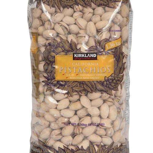 Hạt dẻ cười Kirkland Signature - California Pistachios, 1,36kg — ảnh 2