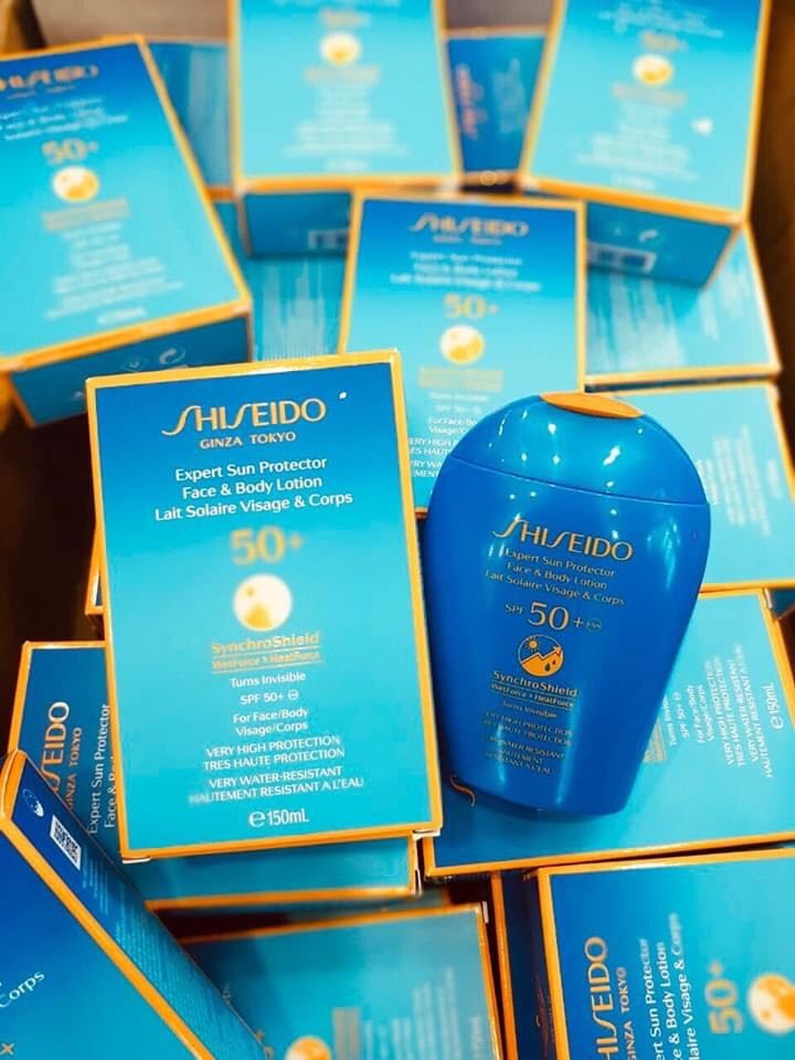 Kem chống nắng shiseido tuýp 150ml hàng Pháp — ảnh chính