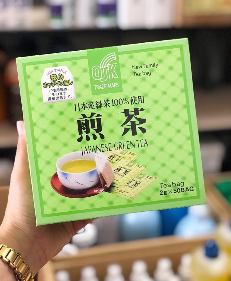 Trà xanh túi lọc green tea Nhật bản — ảnh chính