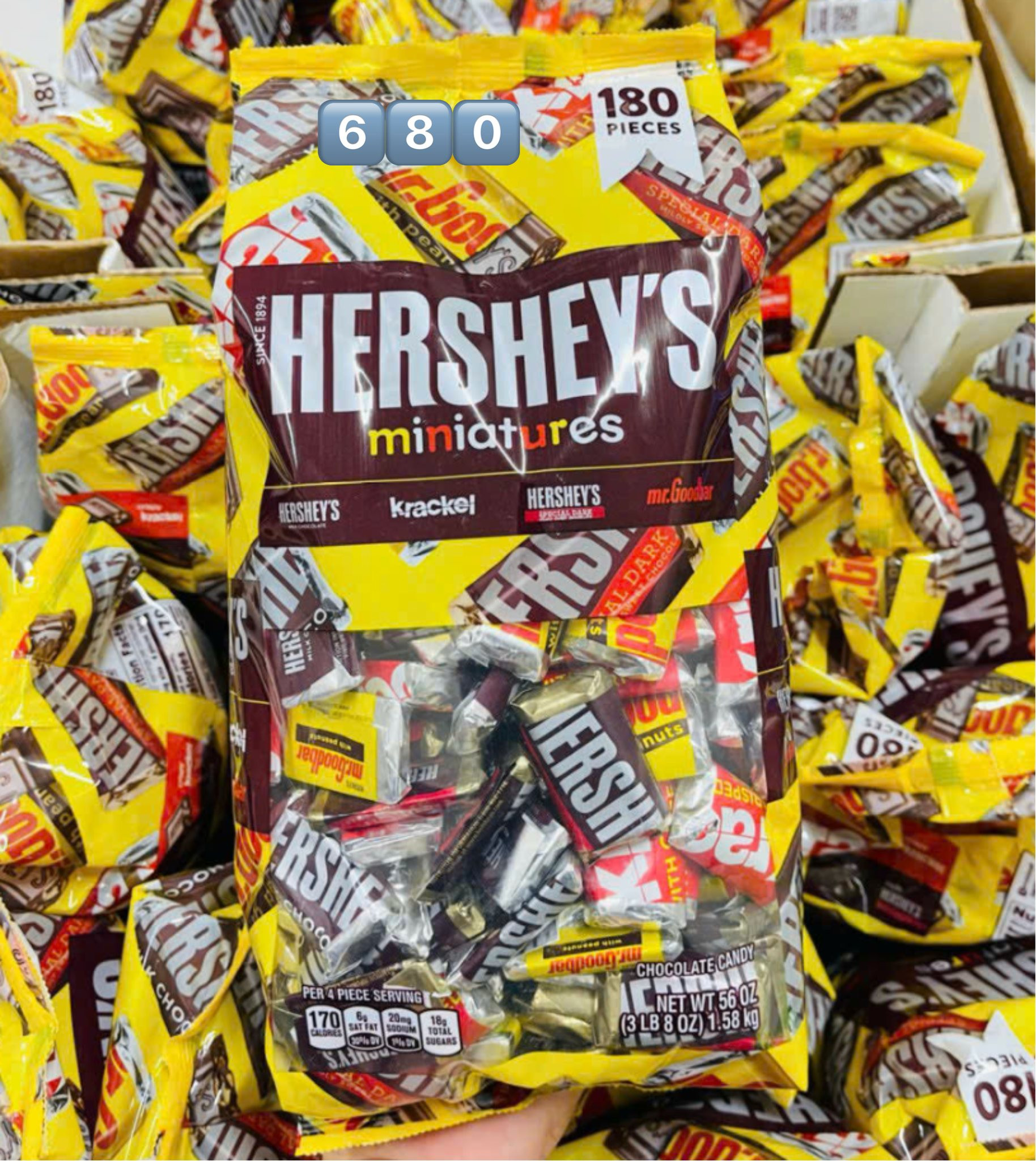 Chocolate Hershey's Miniature 1.58kg — ảnh chính