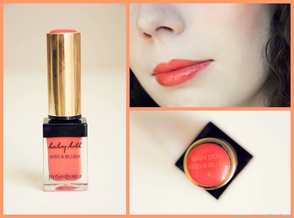 Son YSL - Baby Doll Kiss & Blush màu số 4 — ảnh chính