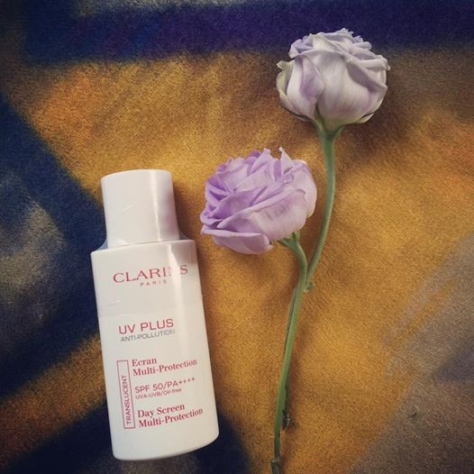 Kem chống nắng Clarins UV plus antipollution SPF 50 (không màu) — ảnh 2