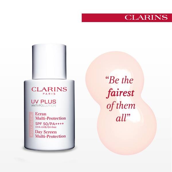 Kem chống nắng Clarins UV plus antipollution SPF 50 (hồng) — ảnh chính